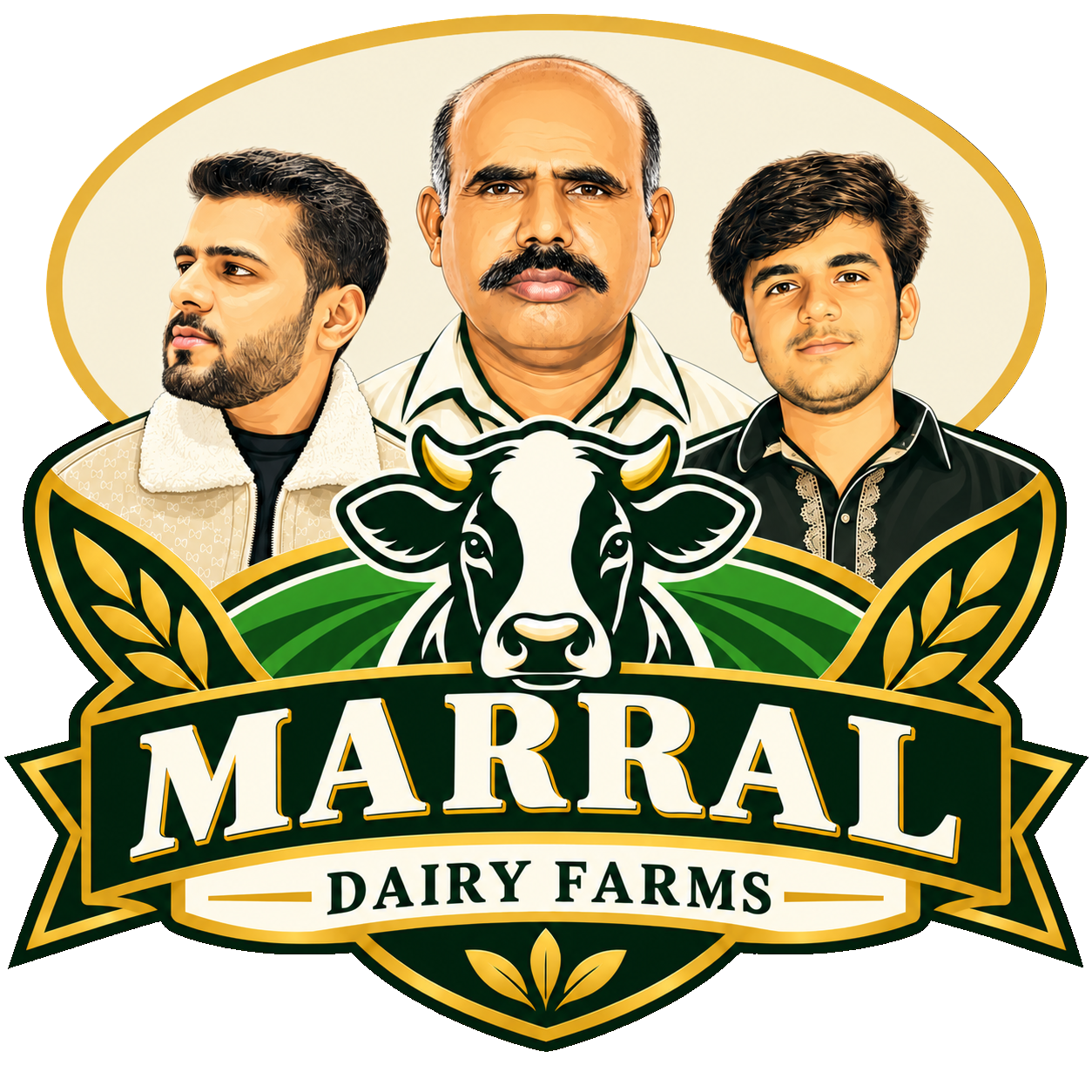 Marral Dairy Farms family logo
